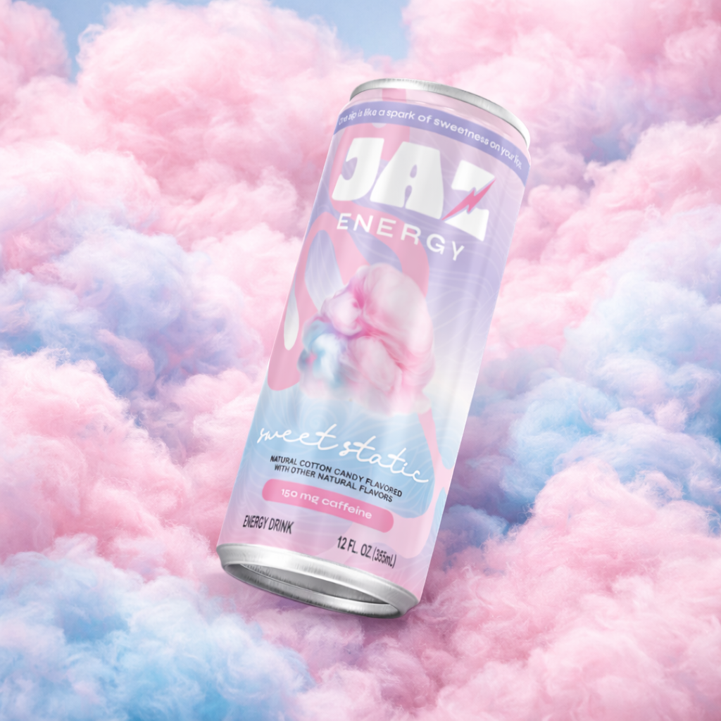 Sweet Static Cotton Candy Energy Drink (12 Pack)